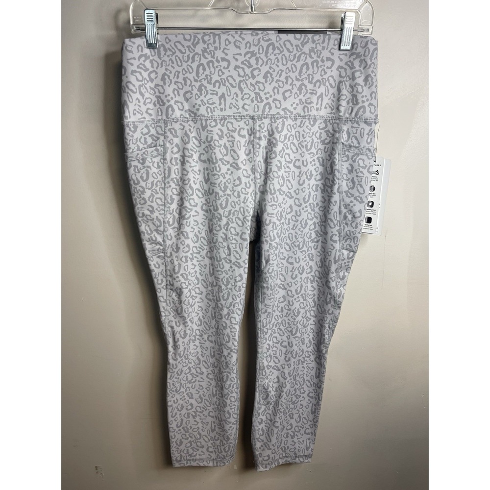 RBX Active Women's Leggings NWT Sz XL Gray Yoga Pants Cell Phone Pocket MSRP $68